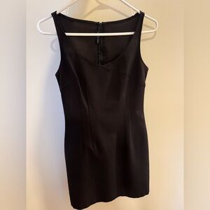 Maria Bianca Nero Black Sleeveless Mini Dress